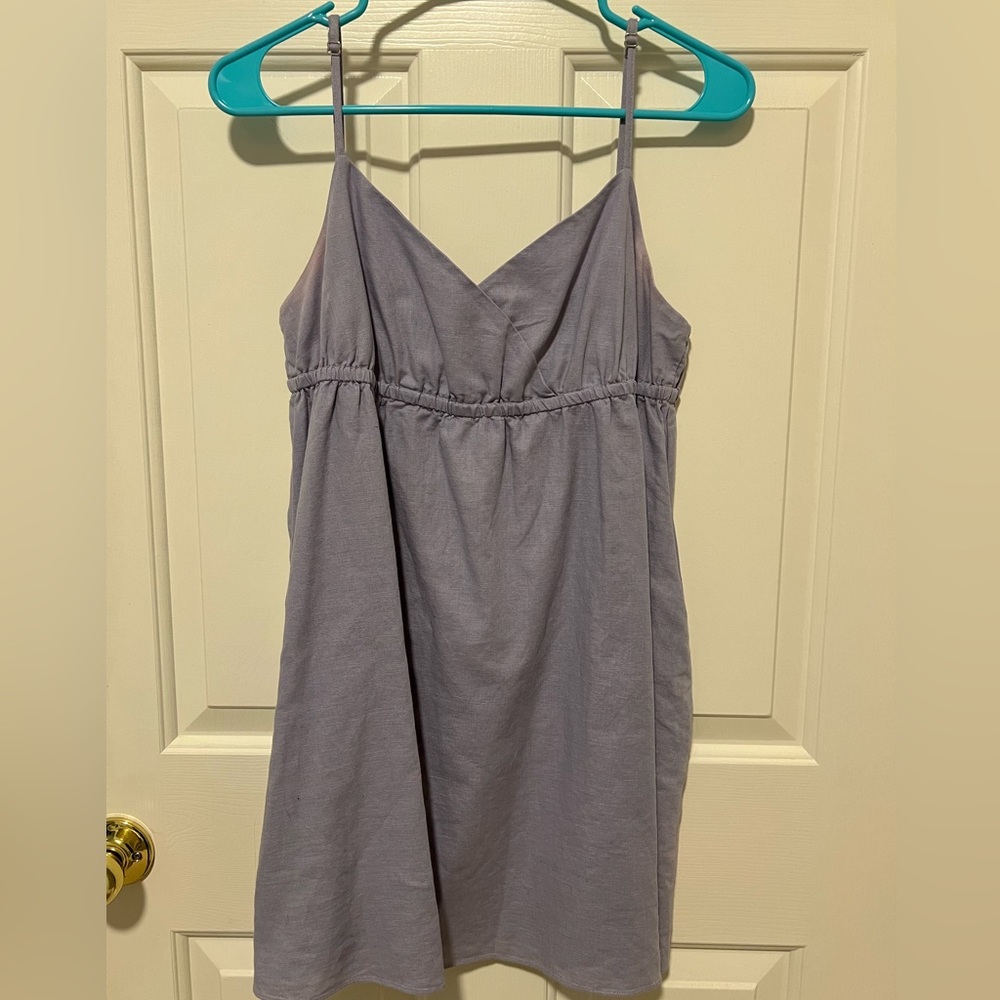 Aritzia Sunday Best Purple Mini Dress, Size Medium